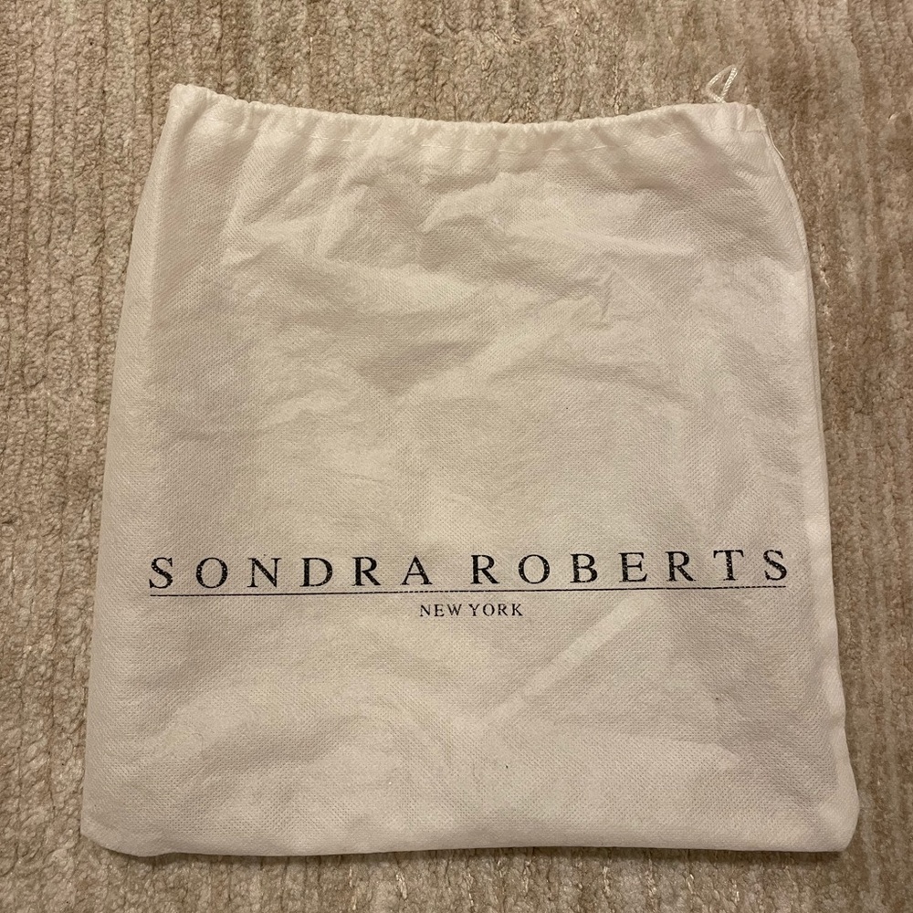 Sondra Roberts New York Blue Faux Croc Print Crossbody or Shoulder Bag or Clutch - Picture 16 of 16